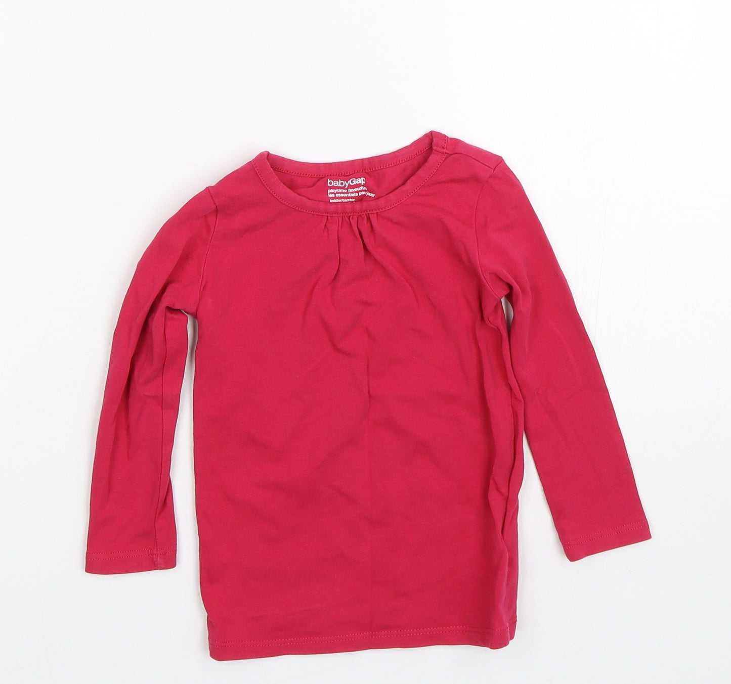Gap Girls Pink   Basic T-Shirt Size 18-24 Months
