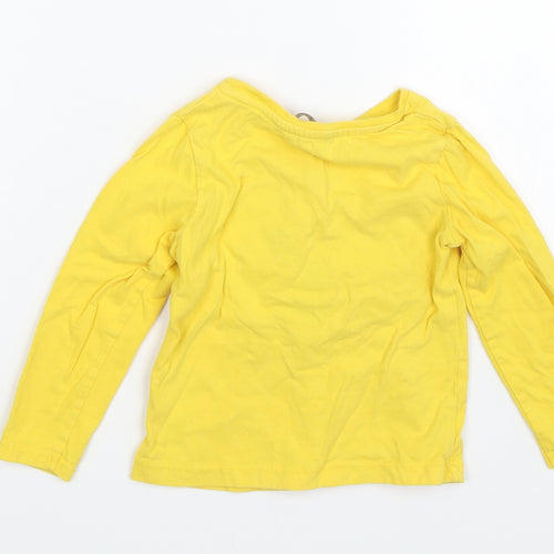 George Baby Yellow   Basic T-Shirt Size 18-24 Months  - Pudsey Bear