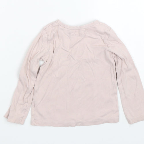 NEXT Girls Pink   Basic T-Shirt Size 2-3 Years