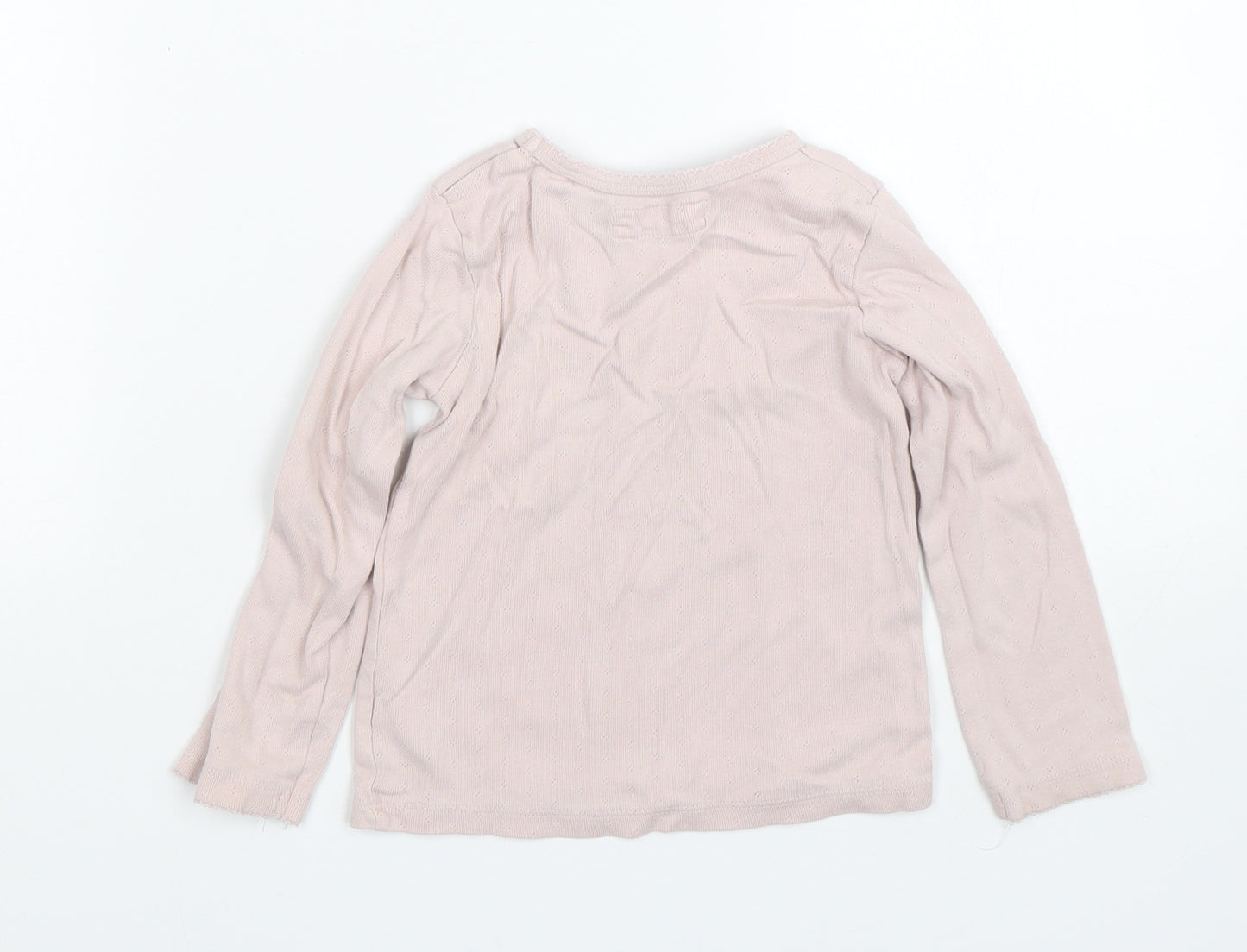 NEXT Girls Pink   Basic T-Shirt Size 2-3 Years