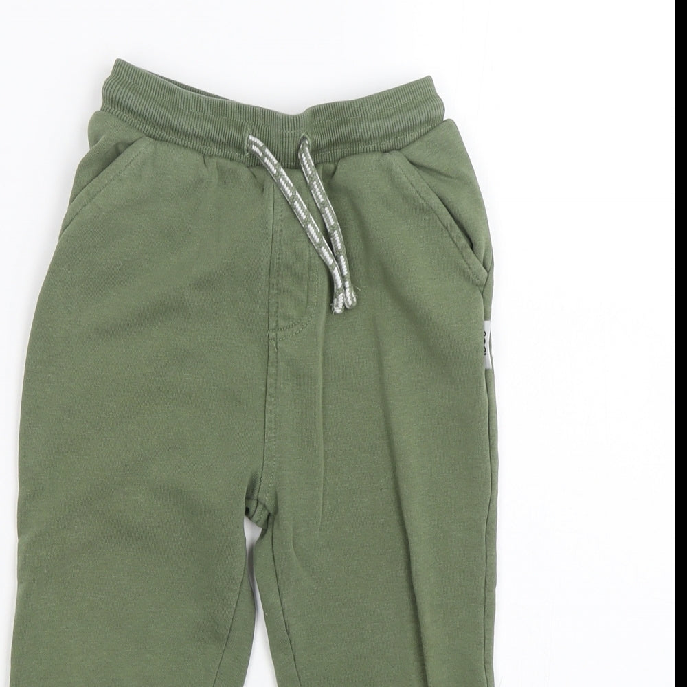 George Boys Green   Sweatpants Trousers Size 4-5 Years