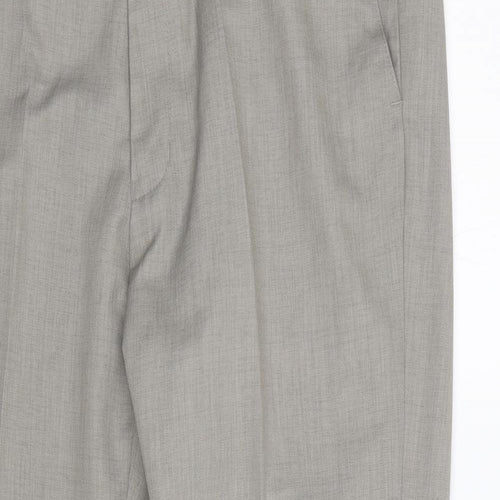 Preworn Mens Grey   Trousers  Size 38 L26 in