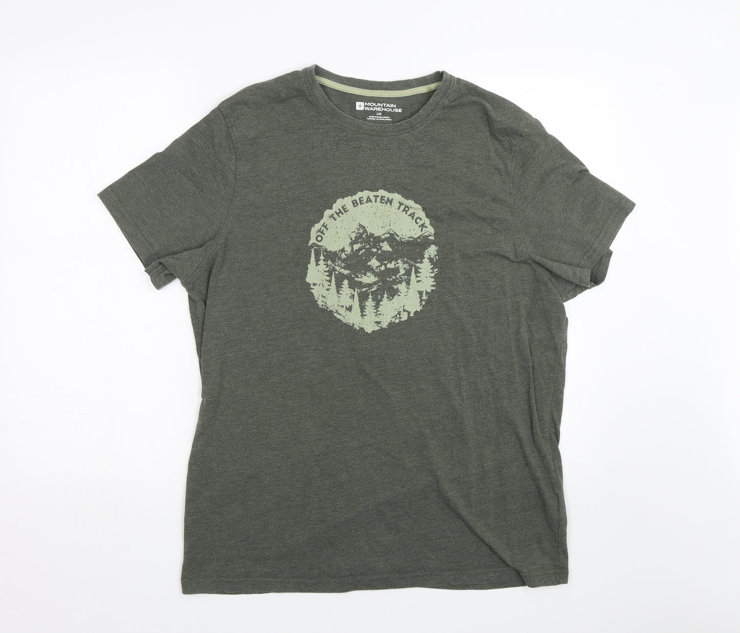 Mountain Warehouse Mens Green    T-Shirt Size L