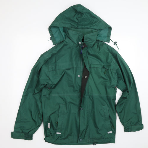 mandate Mens Green   Rain Coat Coat Size S