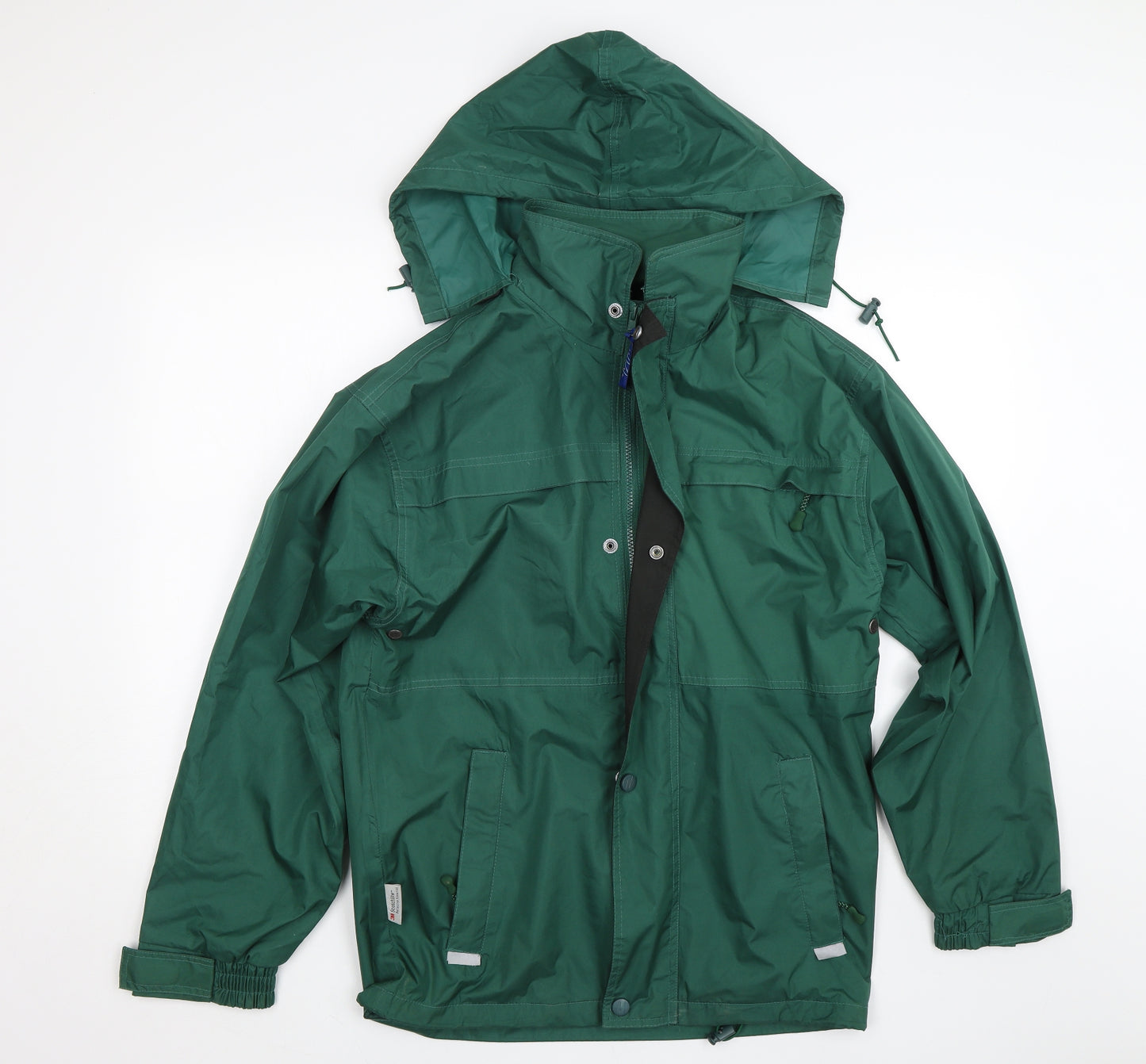 mandate Mens Green   Rain Coat Coat Size S