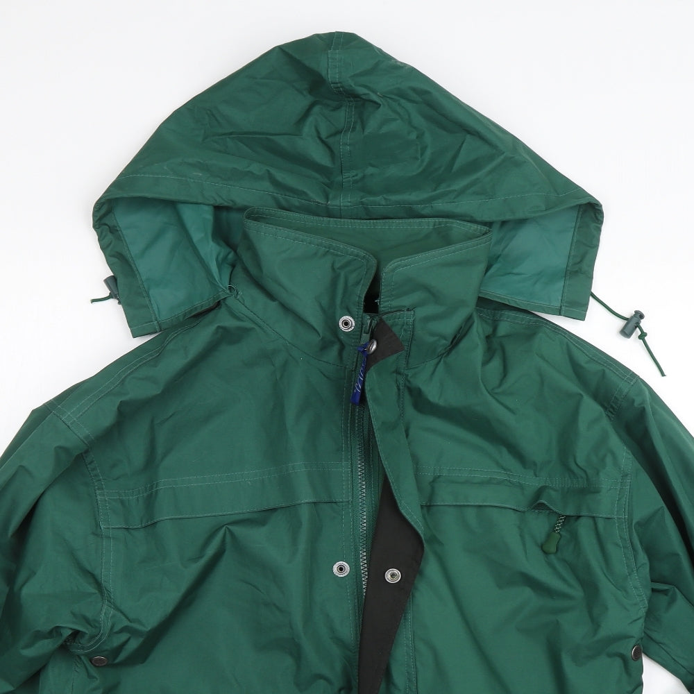 mandate Mens Green   Rain Coat Coat Size S