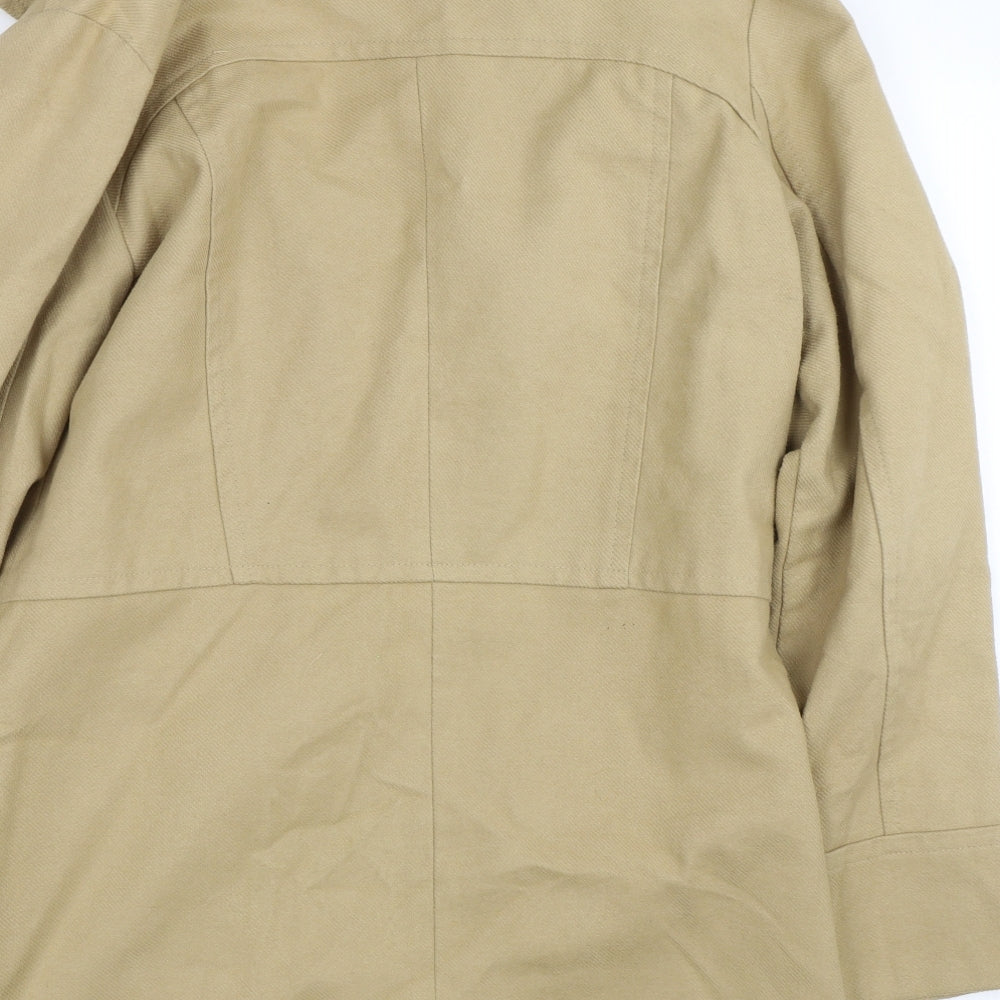 Being casual Womens Brown   Trench Coat Coat Size 12