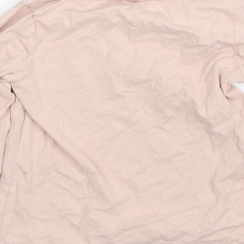 George Girls Pink   Basic T-Shirt Size 5-6 Years