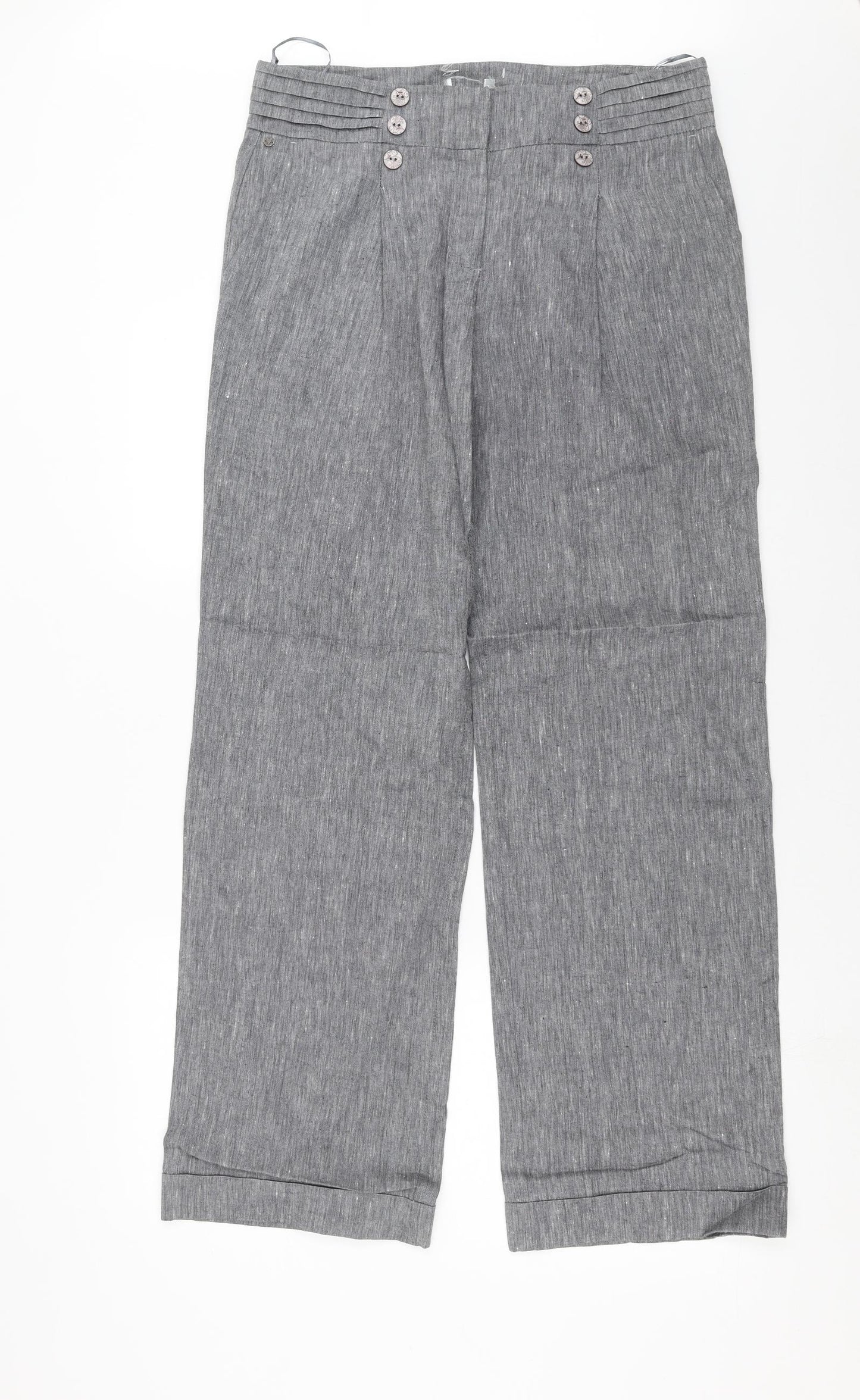 Preworn Womens Grey   Trousers  Size 33 in L32 in
