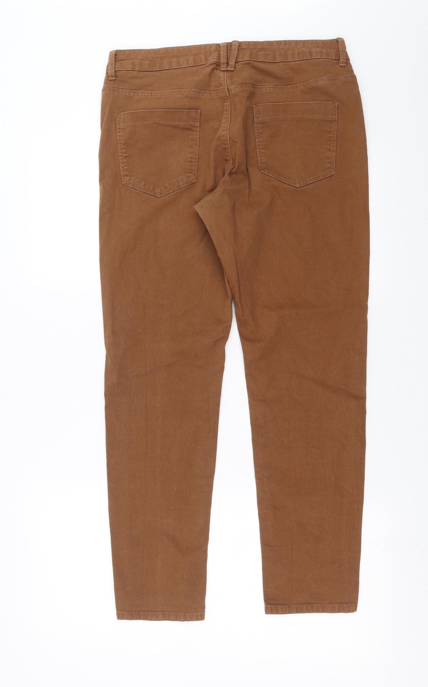 Marks and Spencer Womens Brown  Denim Jegging Jeans Size 14 L27 in