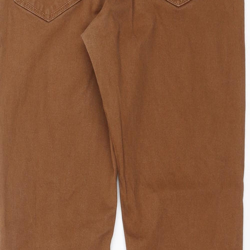 Marks and Spencer Womens Brown  Denim Jegging Jeans Size 14 L27 in