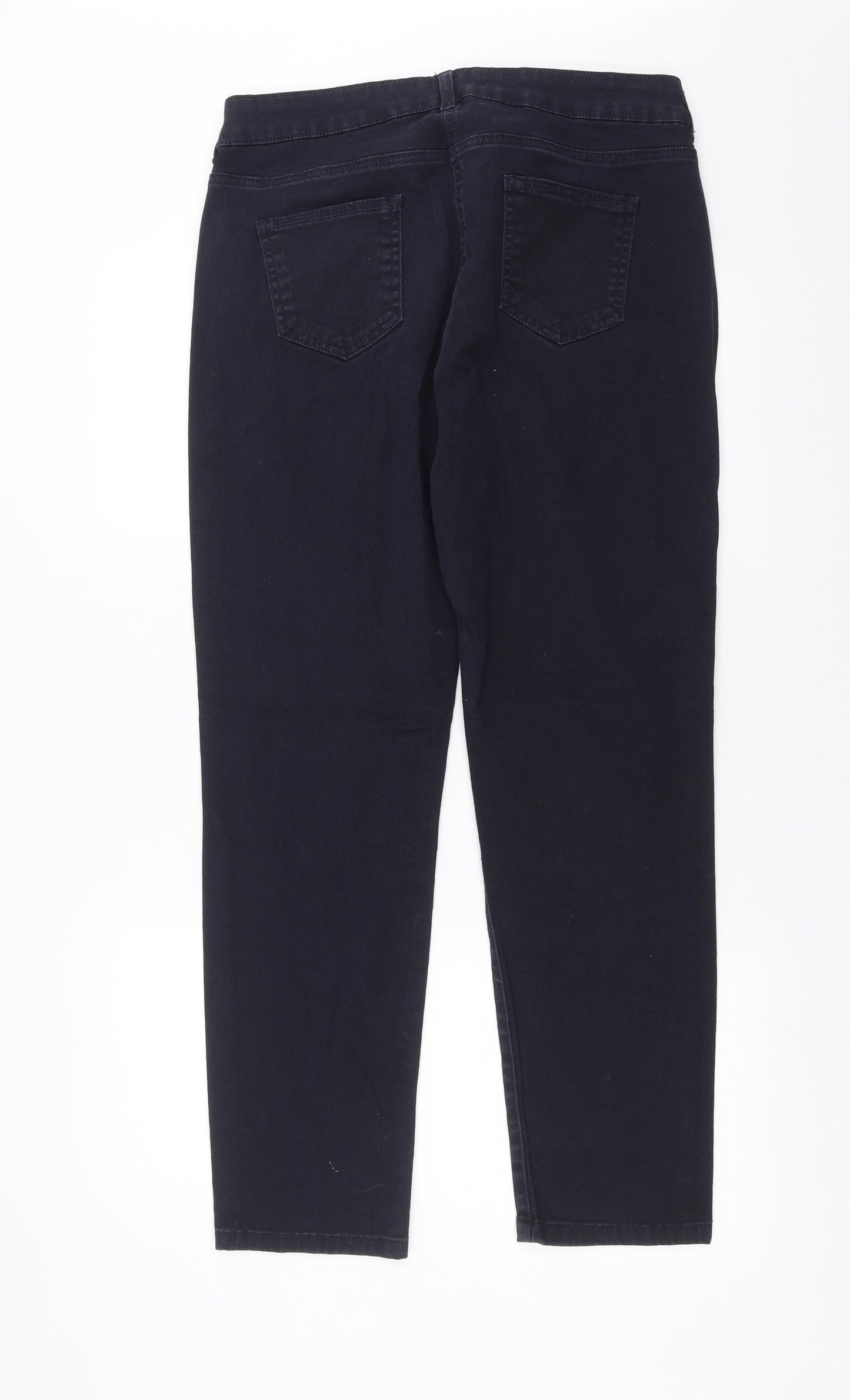 Wallis Womens Blue  Denim Skinny Jeans Size 16 L28 in