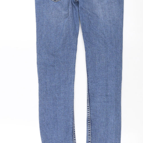 Divided by H&M Womens Blue  Denim Skinny Jeans Size 4 L28 in