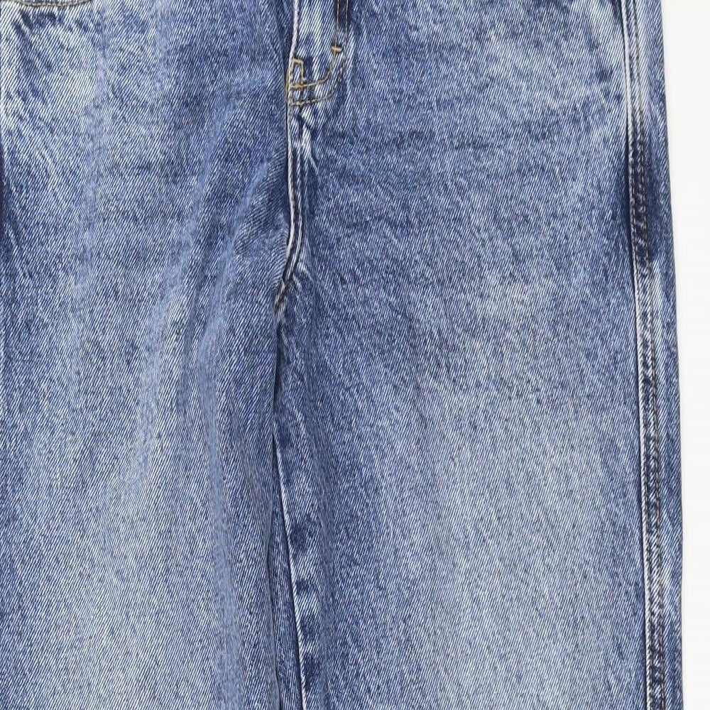 Very Womens Blue  Denim Mom Jeans Size 8 L29 in