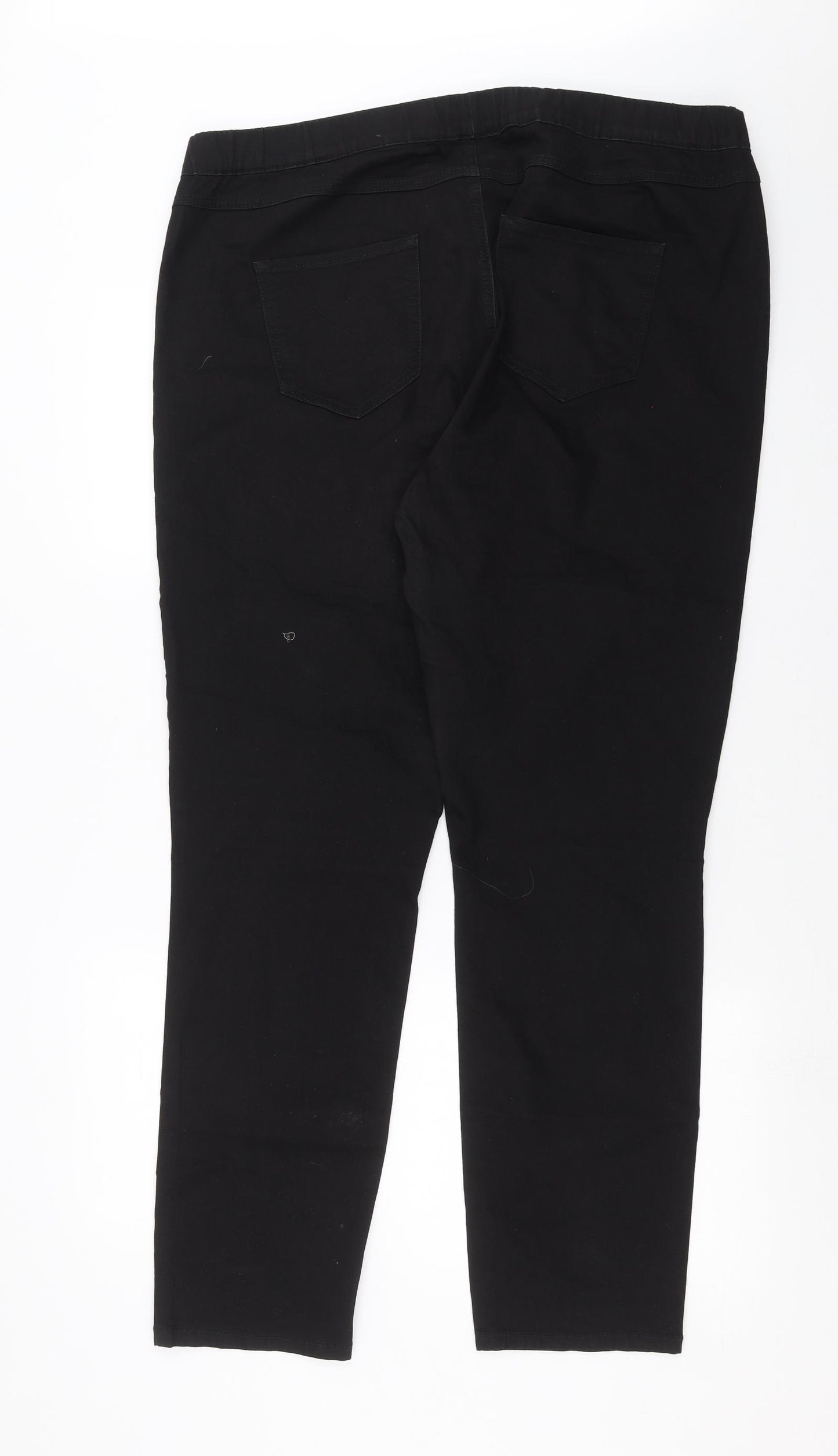 George Womens Black  Denim Jegging Jeans Size 20 L30 in