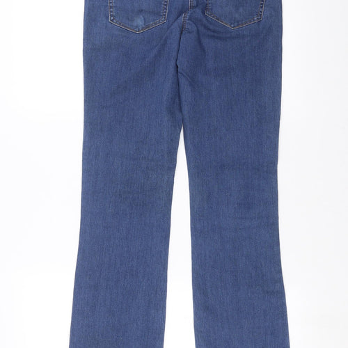 Bonmarché Womens Blue  Denim Bootcut Jeans Size 10 L29 in