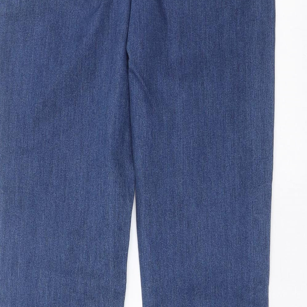 Bonmarché Womens Blue  Denim Bootcut Jeans Size 10 L29 in