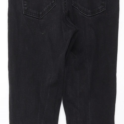Dorothy Perkins Womens Black  Denim Skinny Jeans Size 8 L26 in