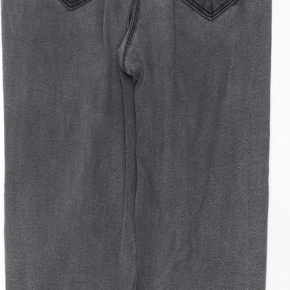 George Girls Grey  Denim Skinny Jeans Size 11-12 Years