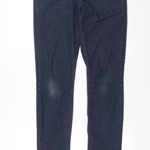 YESYES Womens Blue  Denim Skinny Jeans Size 12 L31 in