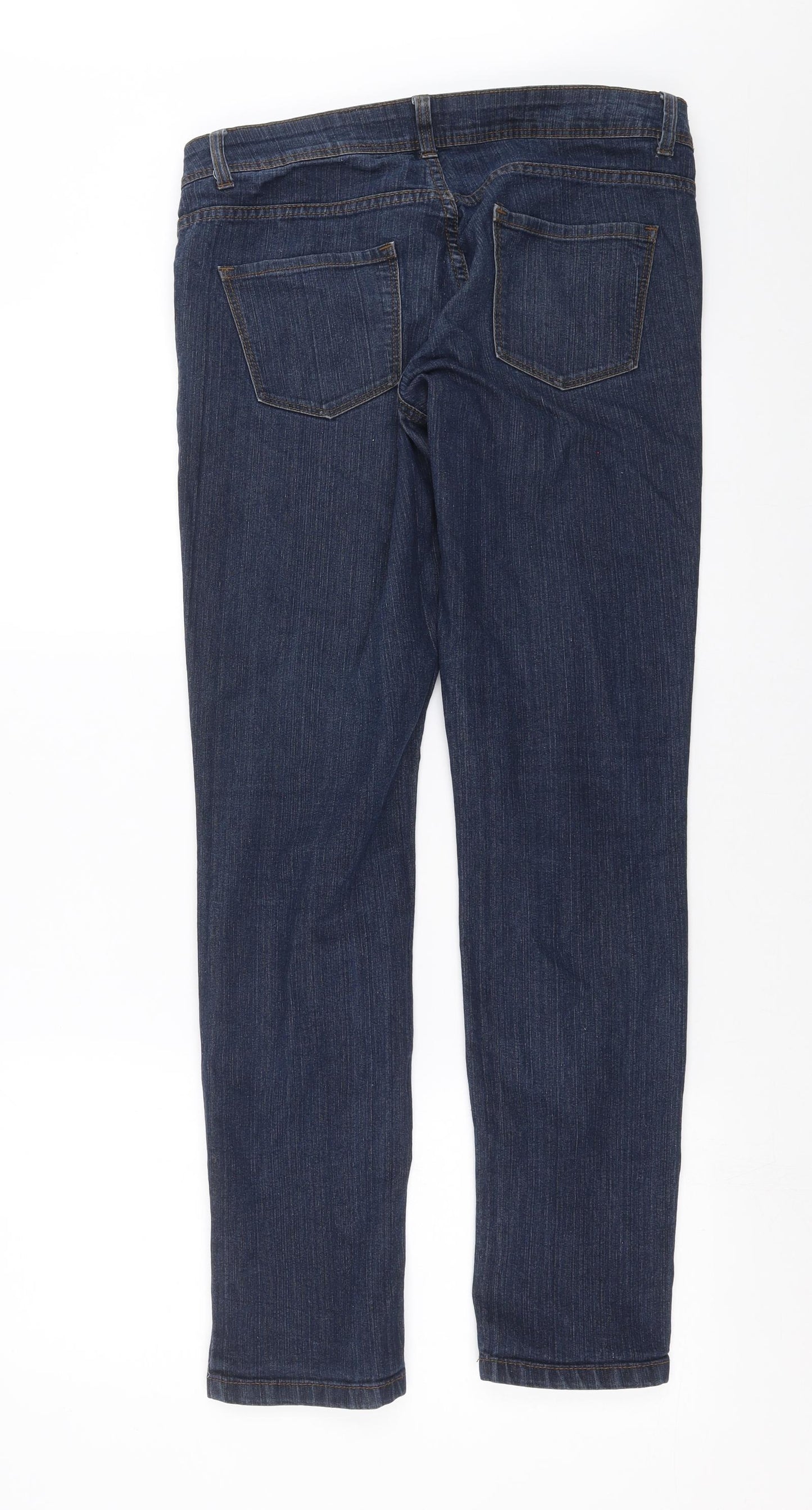 YESYES Womens Blue  Denim Skinny Jeans Size 12 L31 in