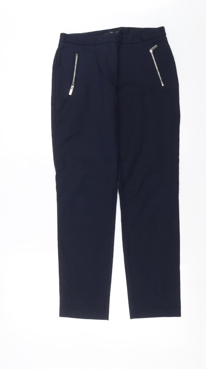 F&F Womens Blue   Trousers  Size 8 L27 in