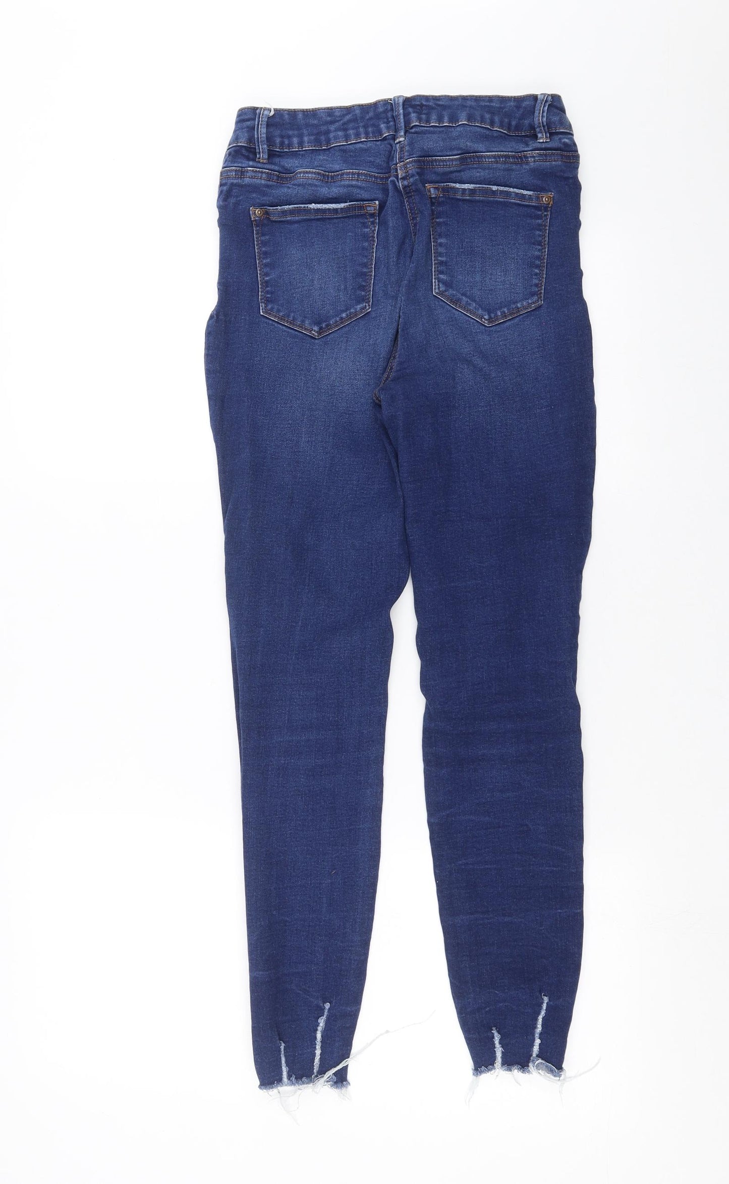 Matalan Womens Blue  Denim Skinny Jeans Size 12 L26 in