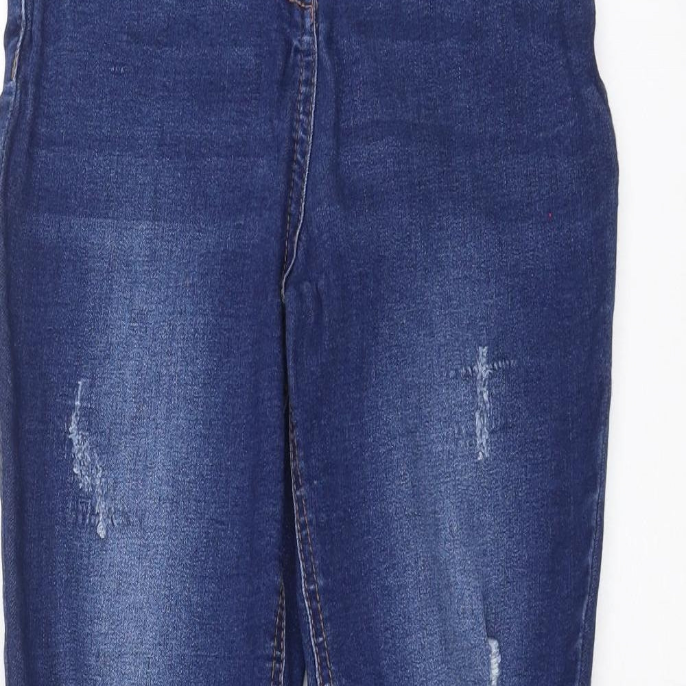 Matalan Womens Blue  Denim Skinny Jeans Size 12 L26 in