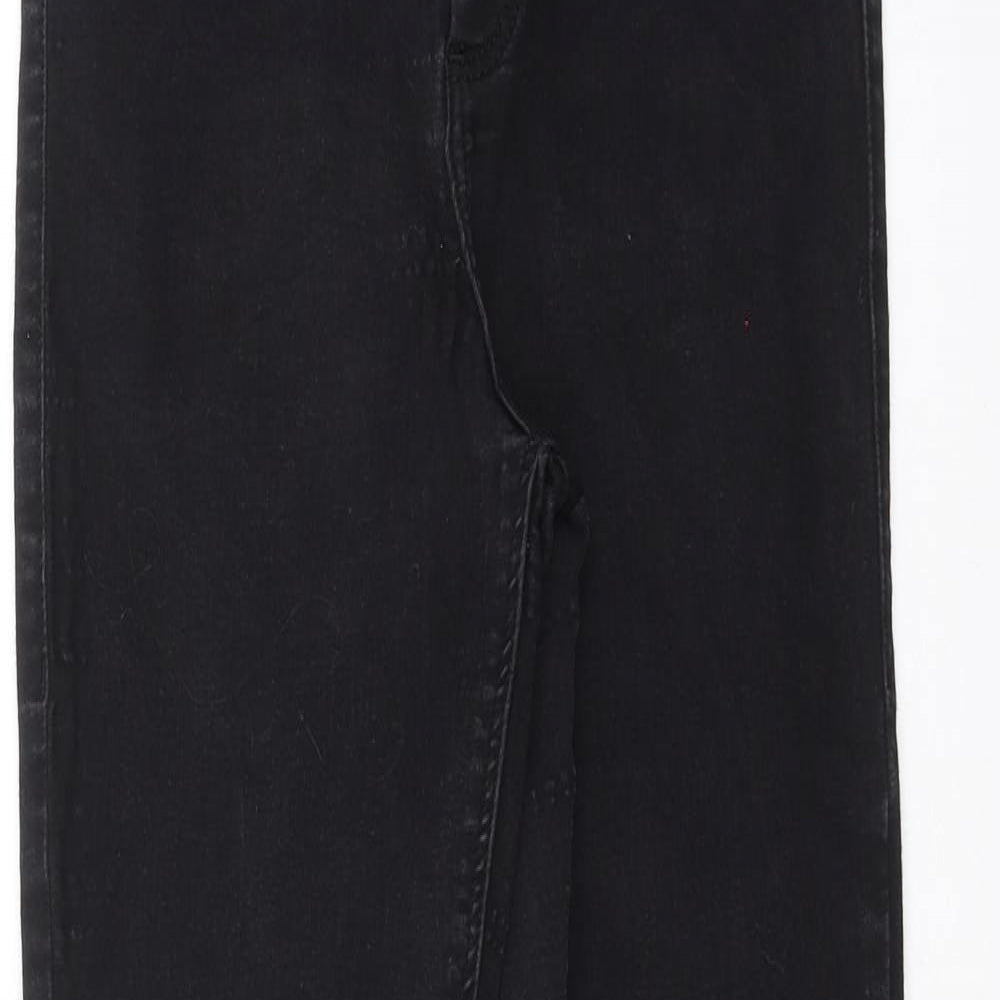 Topshop Womens Black  Denim Skinny Jeans Size 26 in L26 in