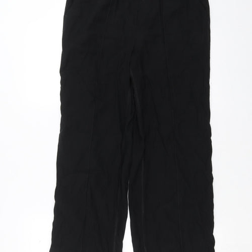 NEXT Womens Black   Trousers  Size 10 L27 in