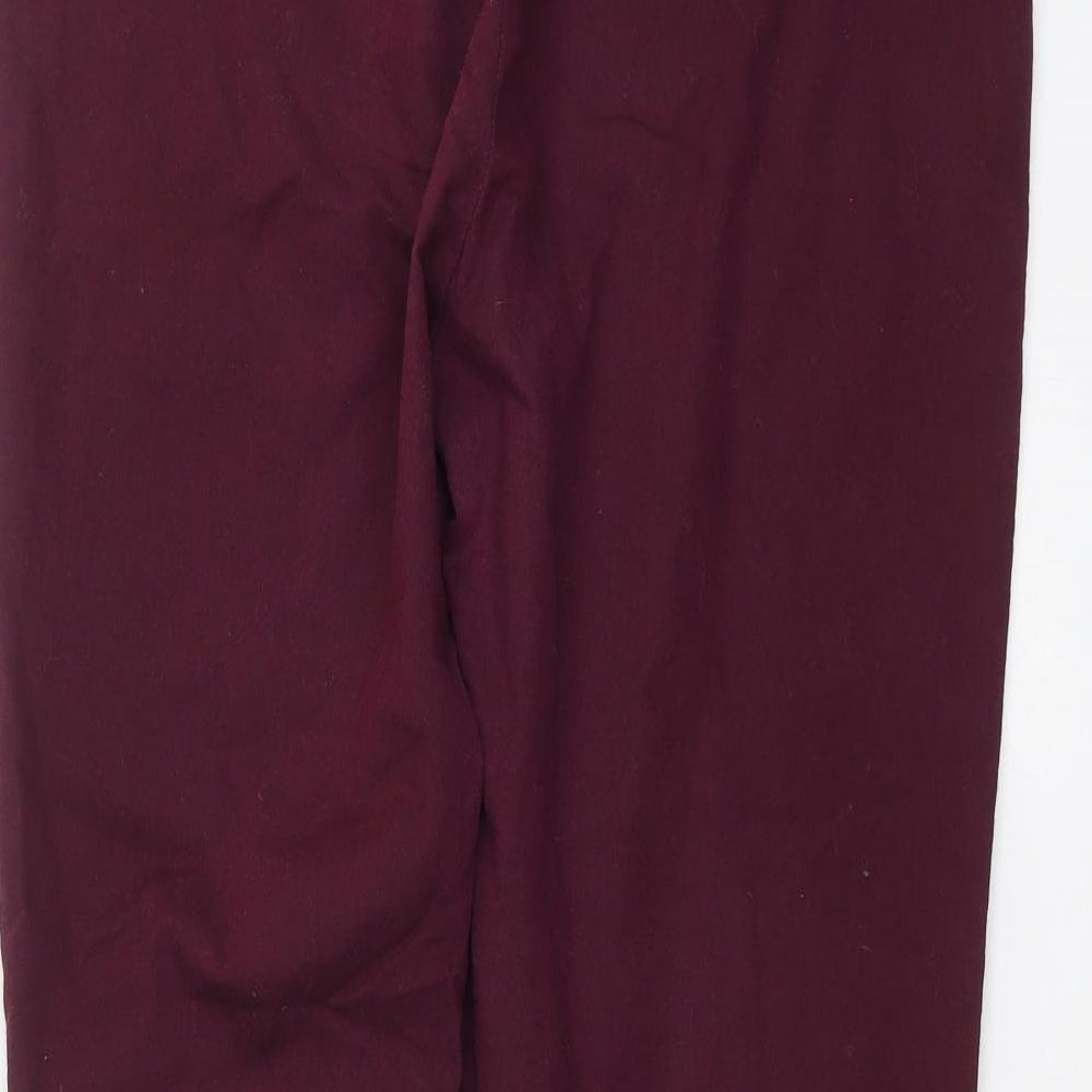 George Womens Purple  Denim Jegging Jeans Size 16 L28 in
