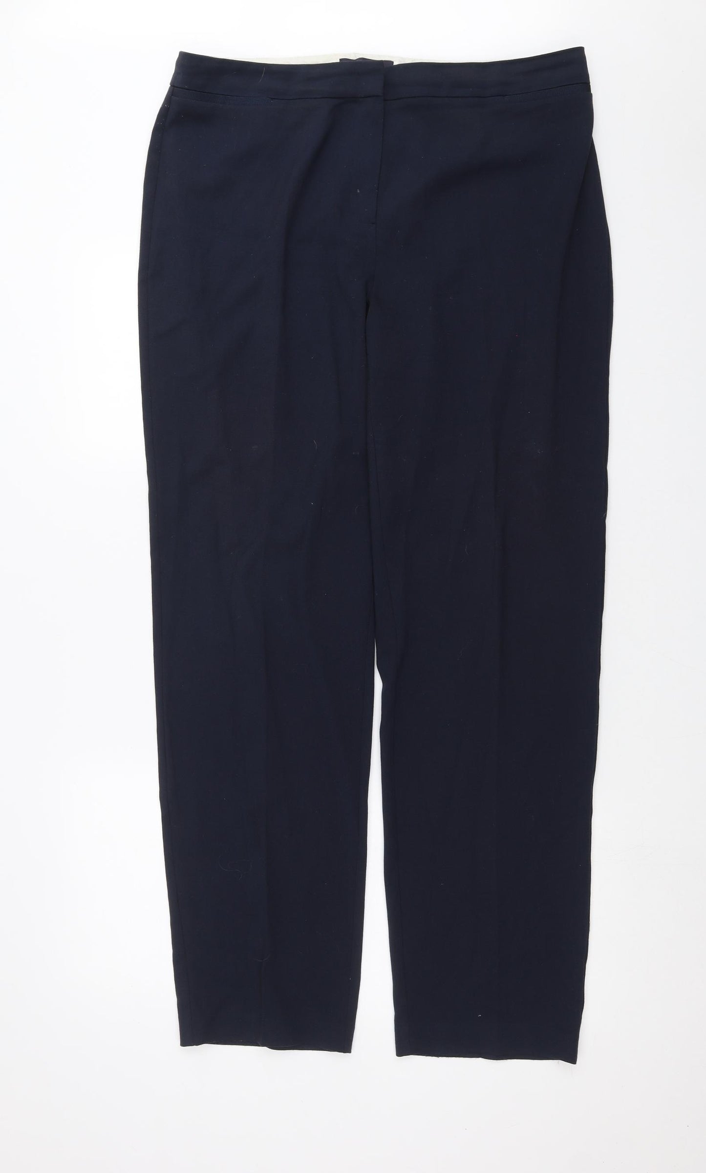Marks and Spencer Womens Blue   Trousers  Size 16 L32 in