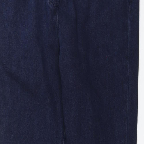 Roman Womens Blue  Denim Jegging Jeans Size 16 L29 in