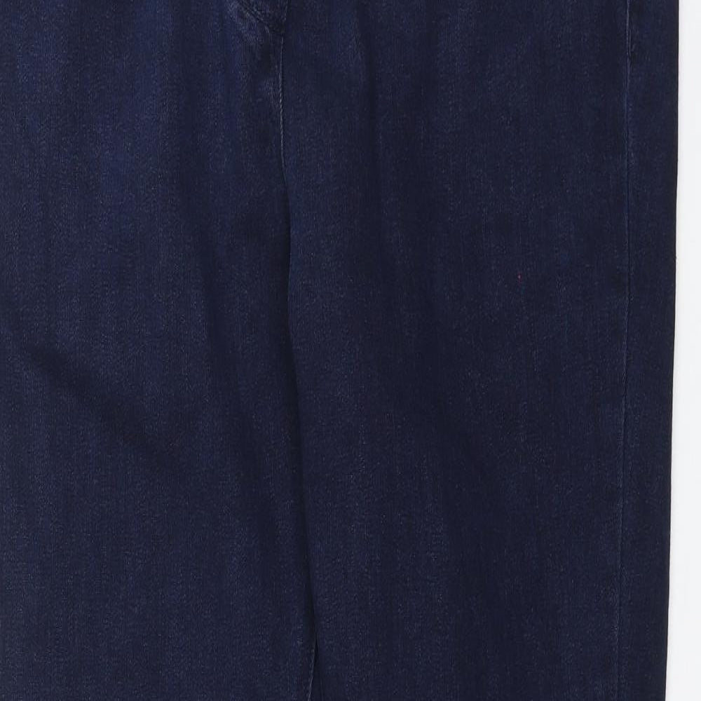 Roman Womens Blue  Denim Jegging Jeans Size 16 L29 in