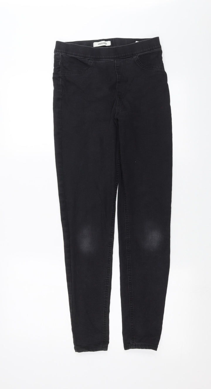 Marks and Spencer Womens Black Denim Jegging Jeans Size 8 L28 in