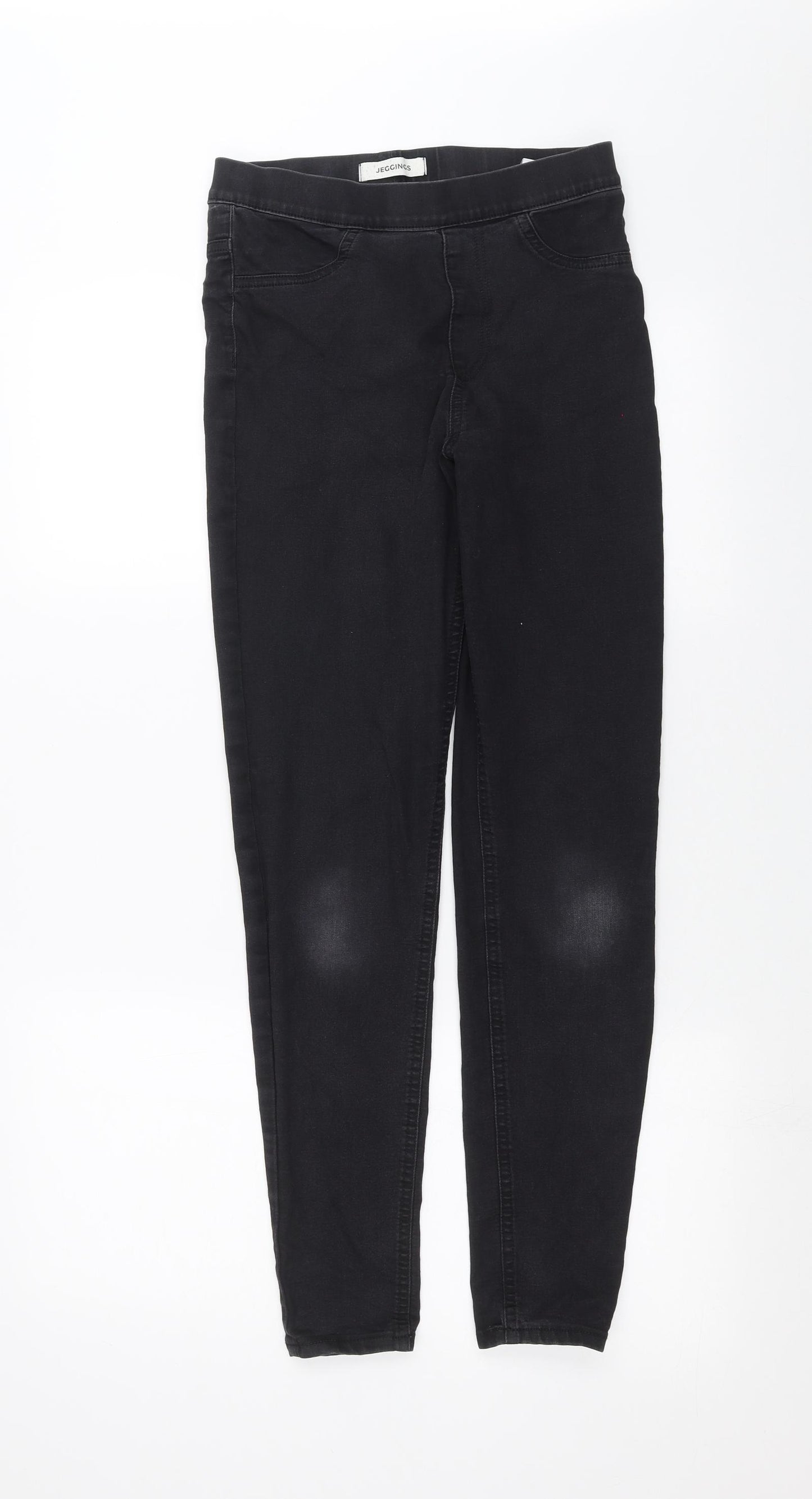 Marks and Spencer Womens Black  Denim Jegging Jeans Size 8 L28 in