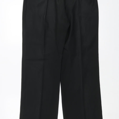 Inline Womens Black   Trousers  Size 12 L29 in