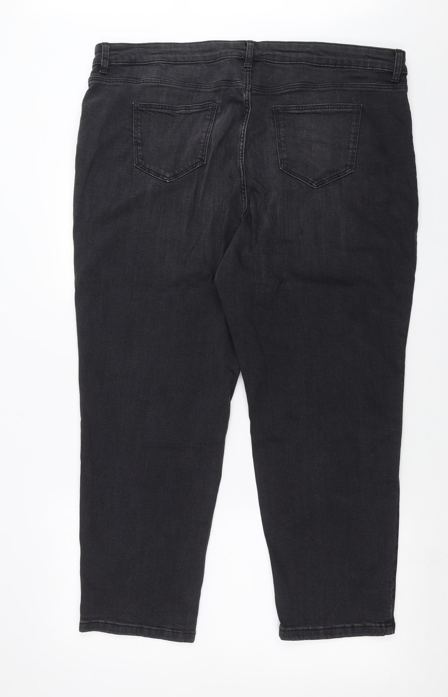 TU Womens Grey  Denim Straight Jeans Size 22 L26 in