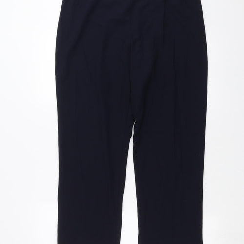 Marks and Spencer Womens Blue   Trousers  Size 16 L26 in