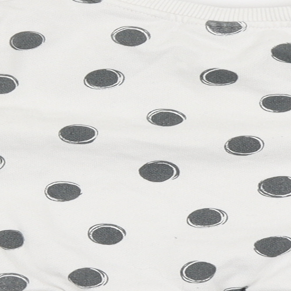 Disney  White Polka Dot  Pullover Jumper Size 18-24 Months  - Disney, Minnie Mouse