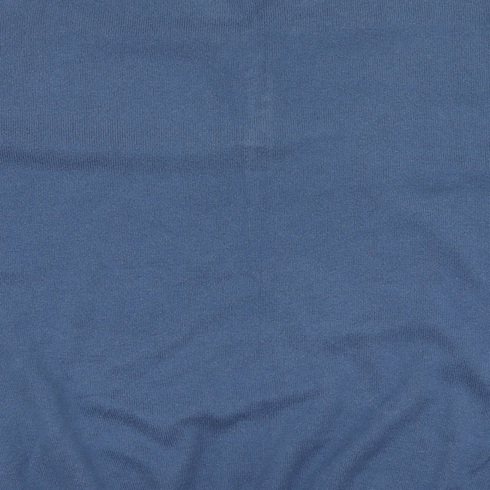 Marks and Spencer Mens Blue   Henley Jumper Size XL