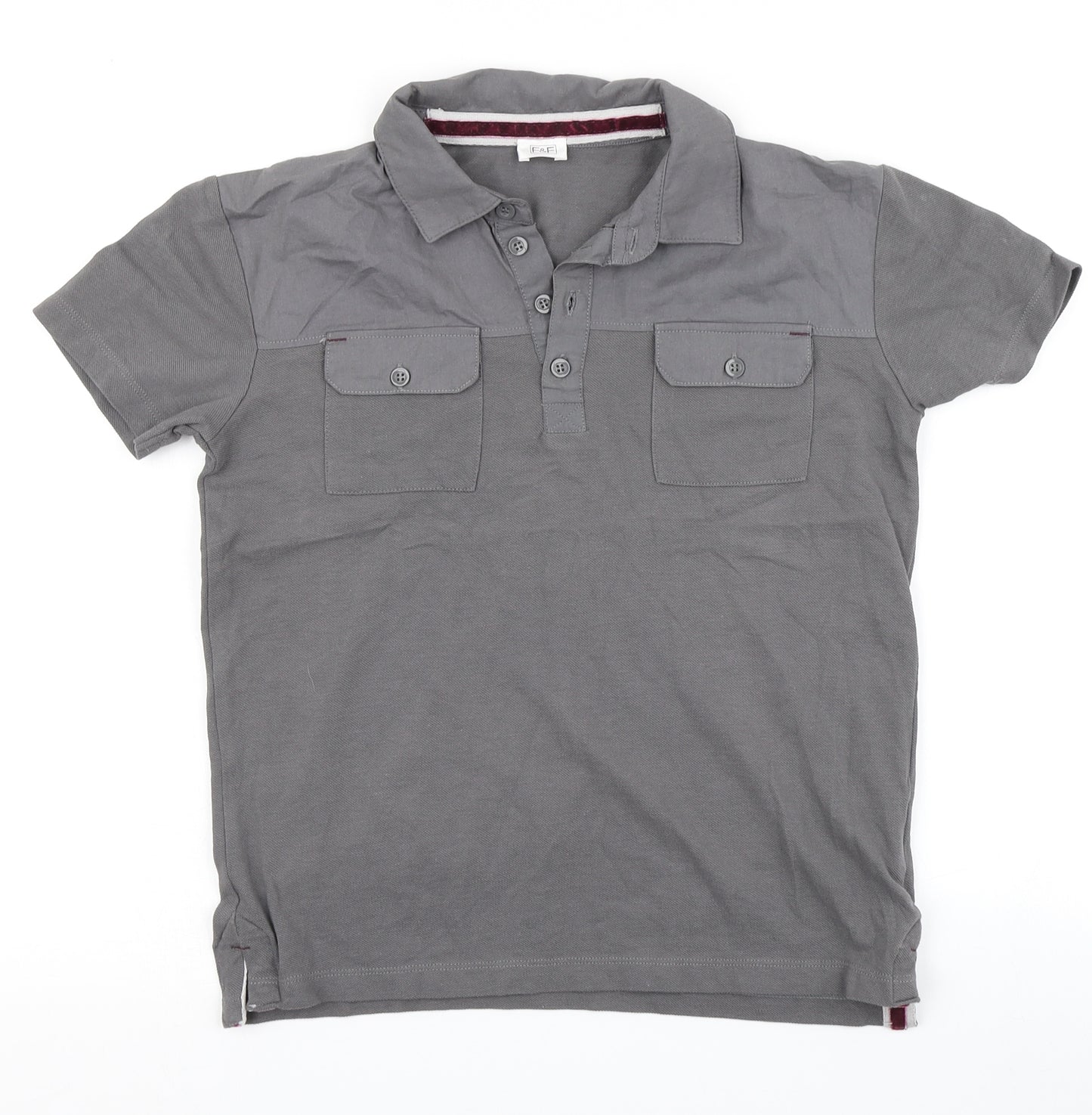 F&F Boys Grey   Basic Casual Size 8-9 Years
