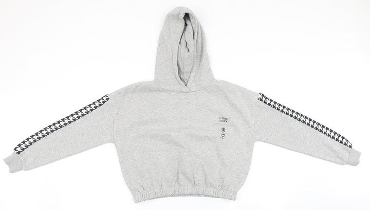 George Girls Grey   Pullover Hoodie Size 11-12 Years