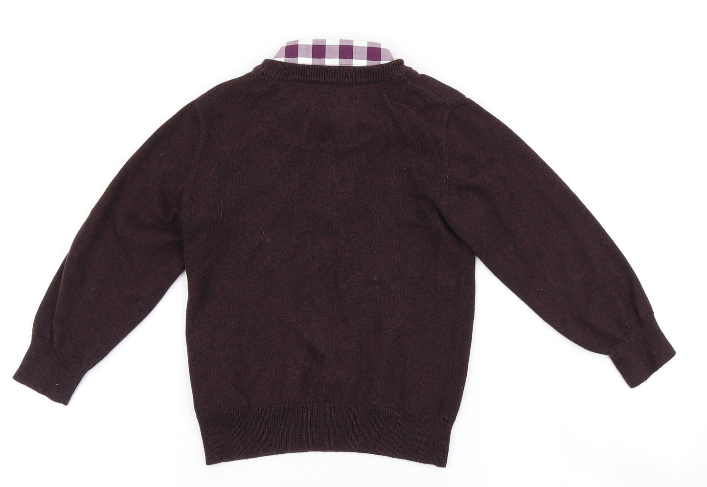 NEXT Boys Purple   Pullover Jumper Size 4 Years