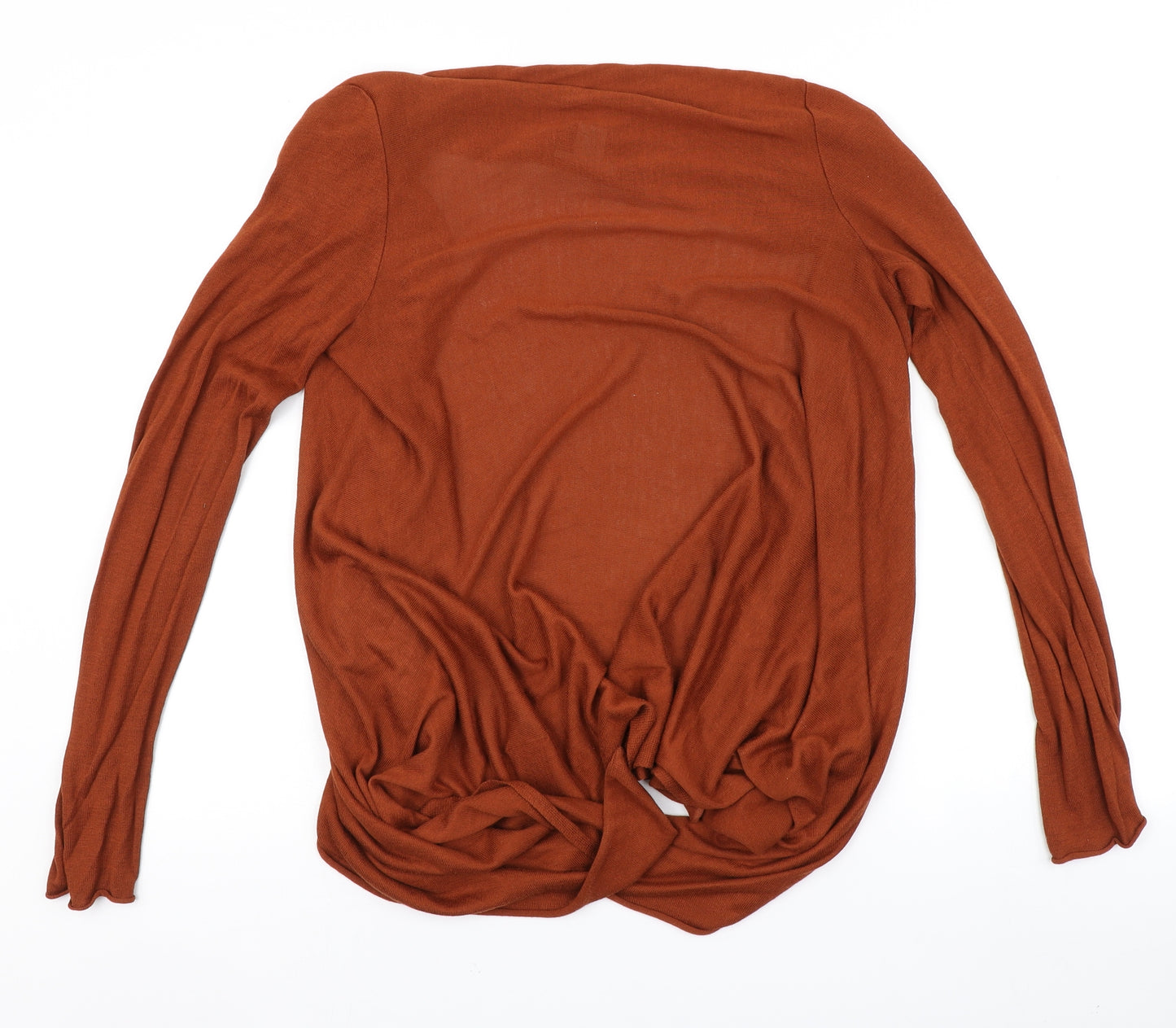 H&M Womens Orange   Cardigan Jumper Size XL