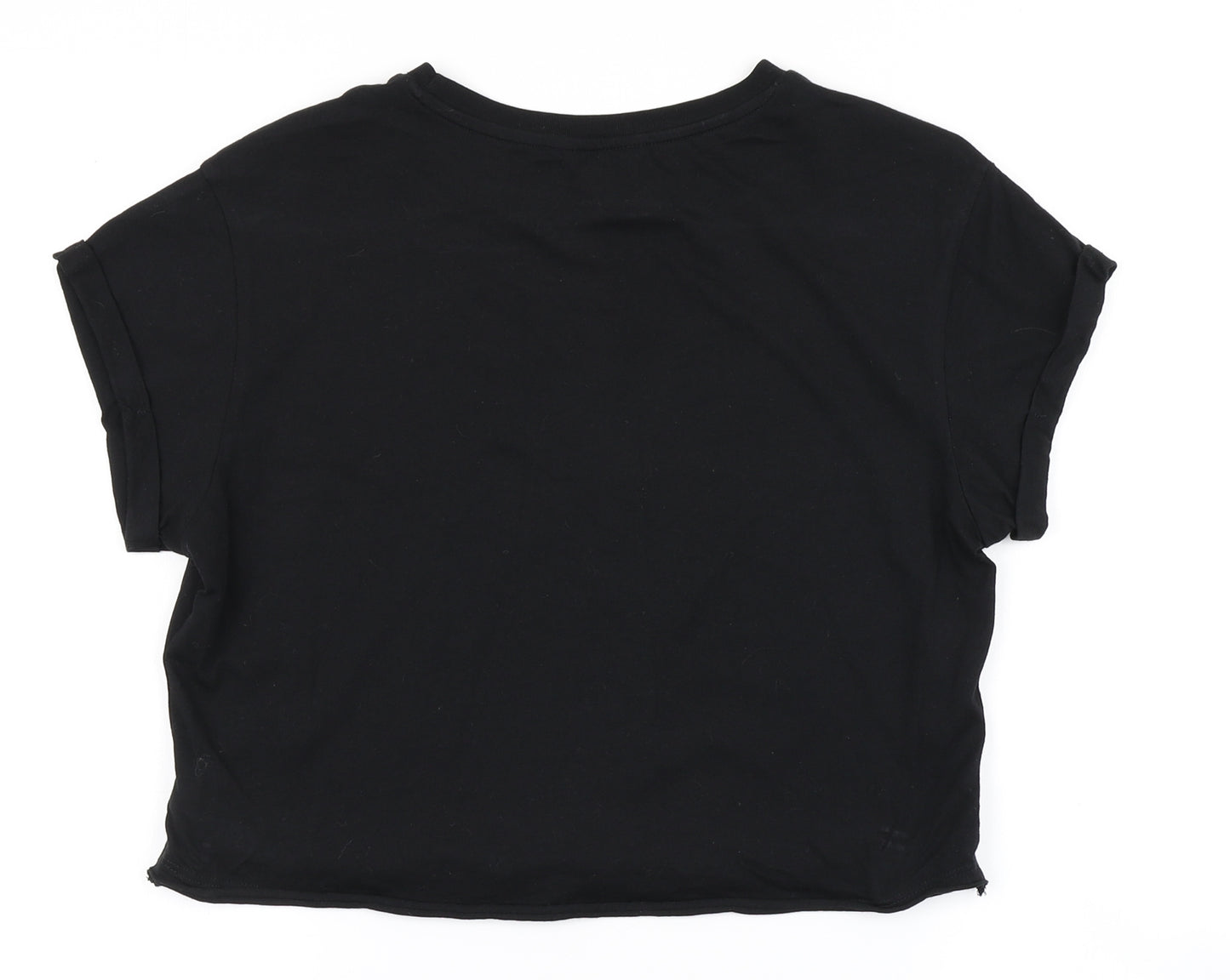New Look Girls Black   Basic T-Shirt Size 14-15 Years
