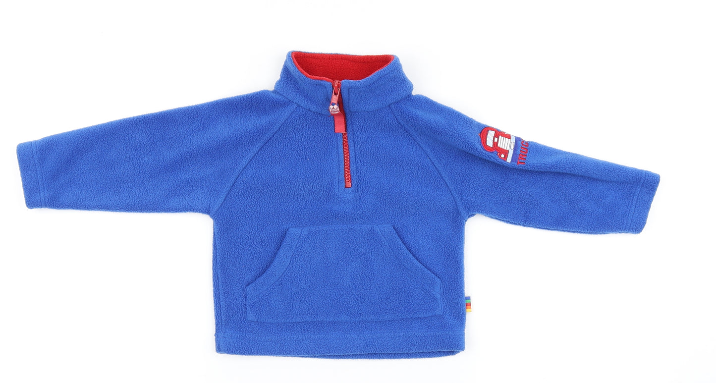 Preworn Boys Blue   Pullover Jumper Size 9-12 Months