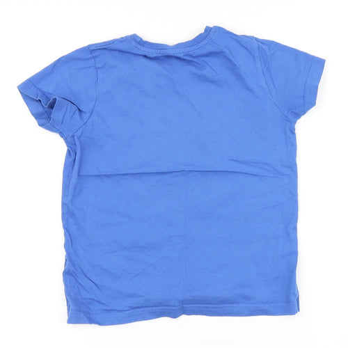 Primark Boys Blue   Basic T-Shirt Size 7-8 Years