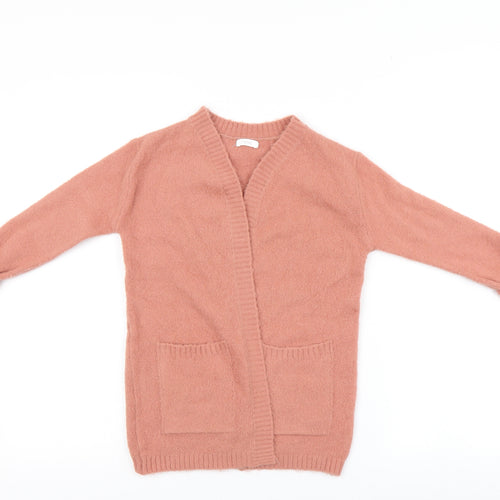 NEXT Girls Pink   Cardigan Jumper Size 6 Years