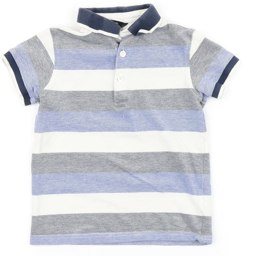 George Boys Multicoloured Striped  Basic Casual Size 5-6 Years